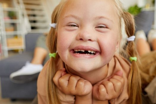 Special Needs patient in Blackhawk smiling  