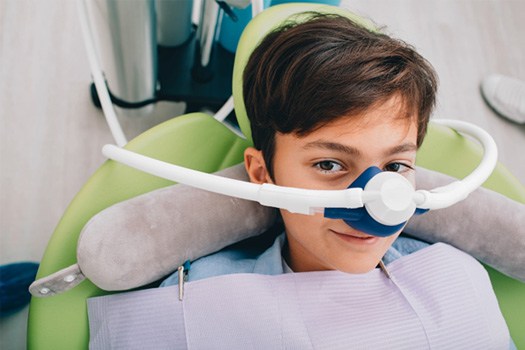 Patient in Blackhawk undergoing sedation dentistry